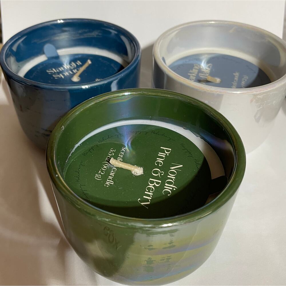 Bundle (3) Nordic Pine & Berry (5) Starlight Spruce (4) Sparkling Snowflakes